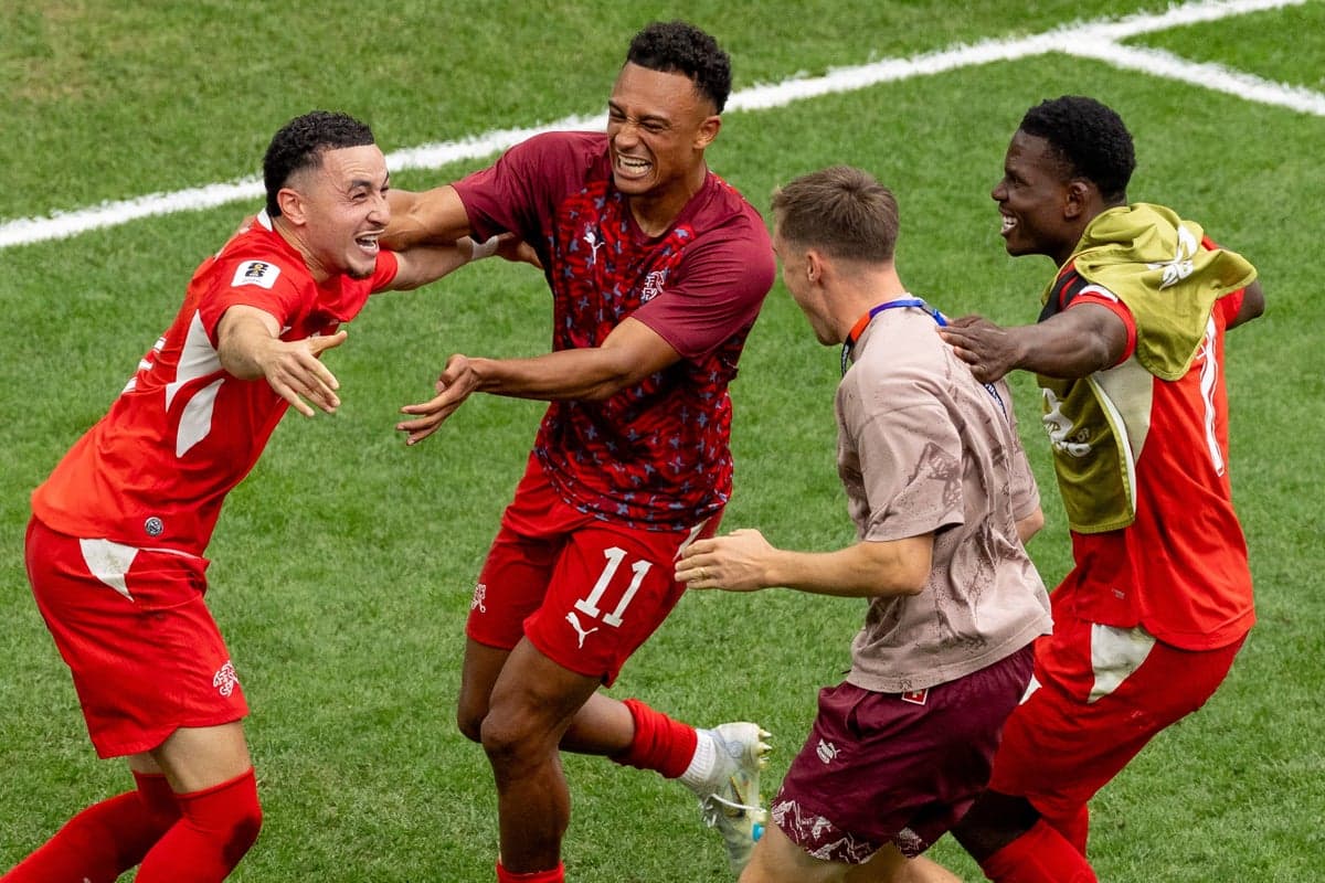 Switzerland edge Colombia in dramatic penalty shoot-out to set up World Cup quarter-final with Argentina