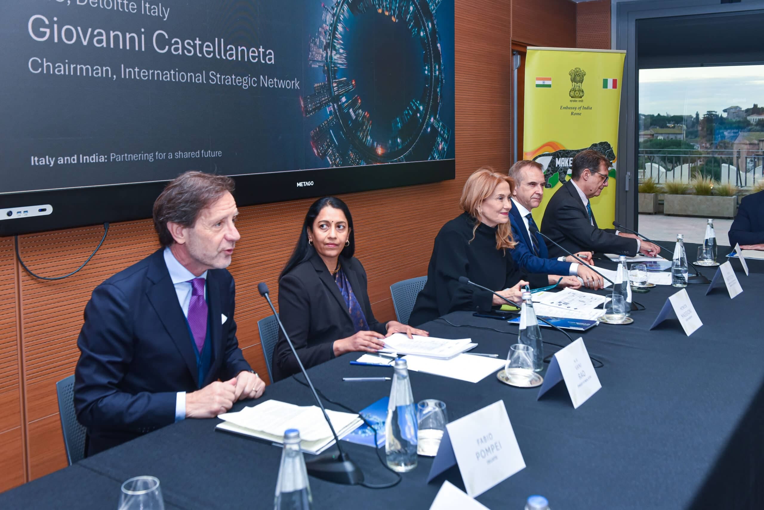 Deloitte Strengthens the Italy–India Bridge: Strategic Cooperation and Data to Drive Development