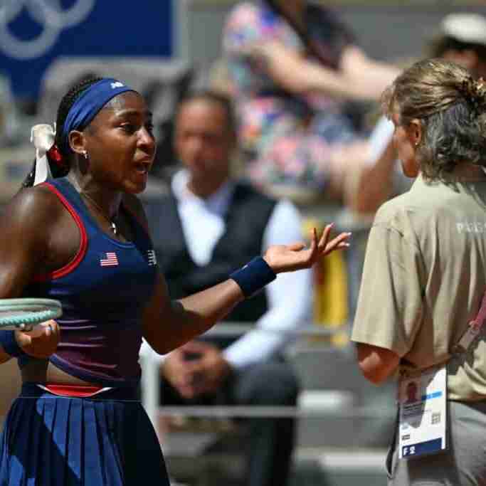 How Coco Gauff’s Olympics Tennis Run Ended With a Line Call Argument