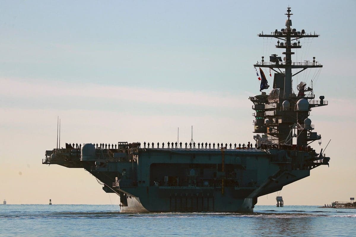 Food shortages, broken toilets and 250 days at sea: Crisis unfolds on Trump’s warship in the Middle East