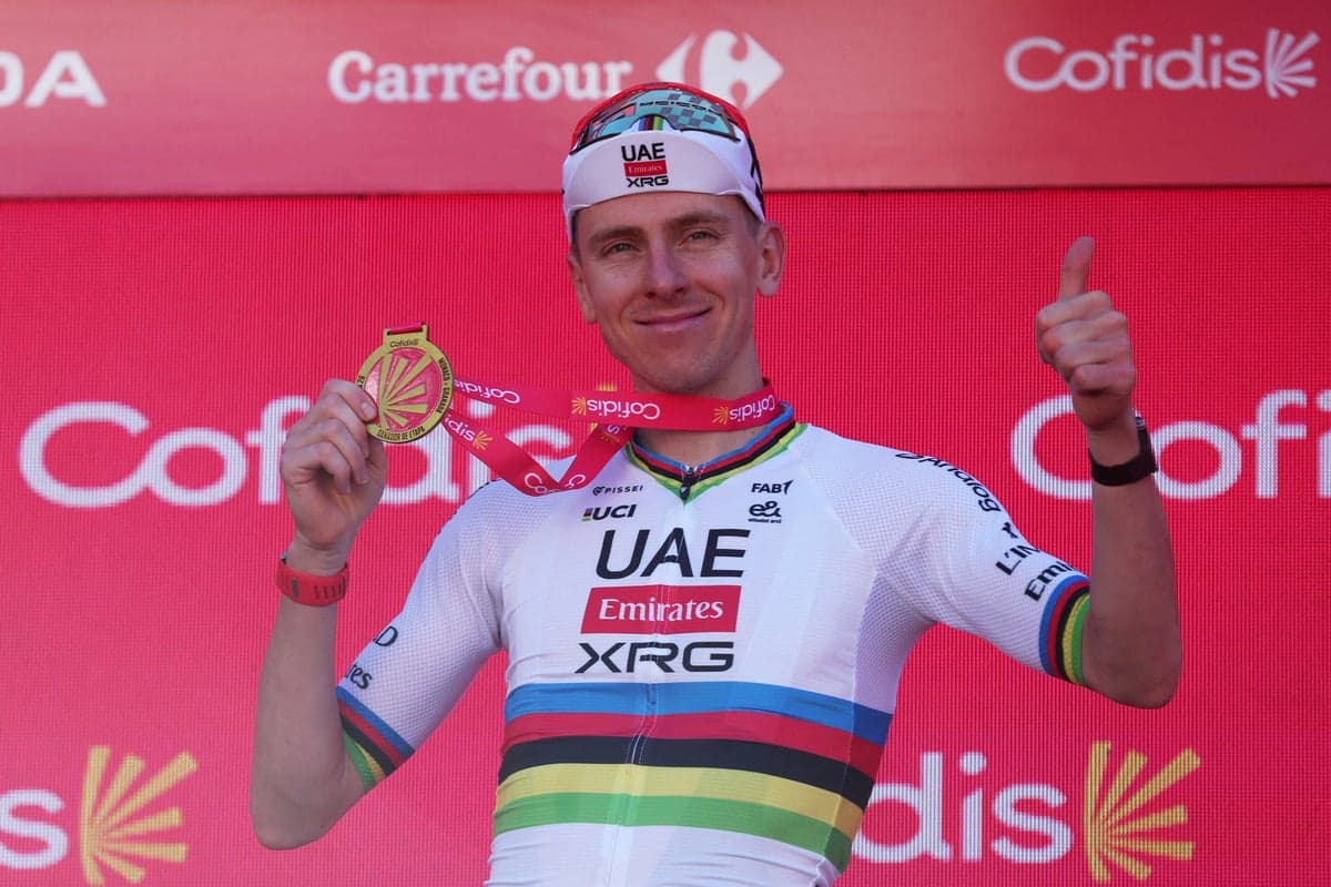 Tadej Pogacar ends season early after Vuelta a Espana crash
