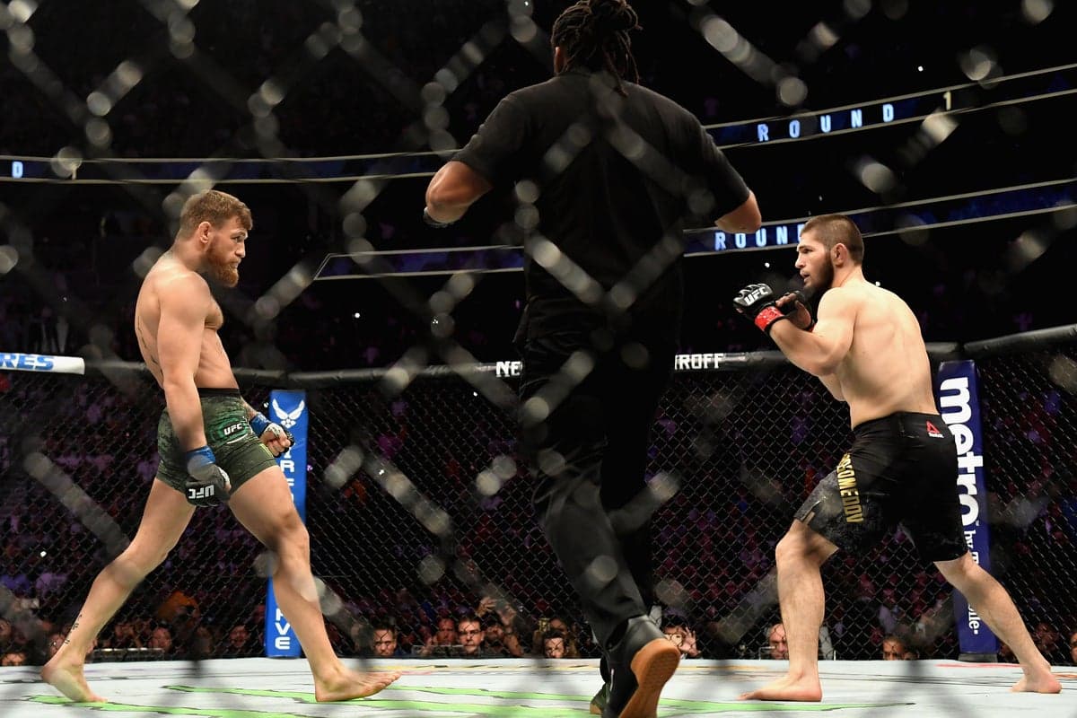 Conor McGregor reignites feud with rival Khabib Nurmagomedov: ‘No courage’
