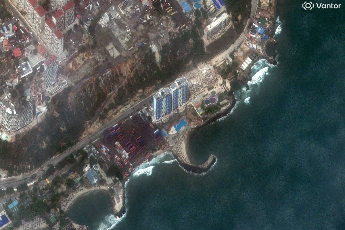 Satellite images of Venezuela show devastation caused by double earthquake 