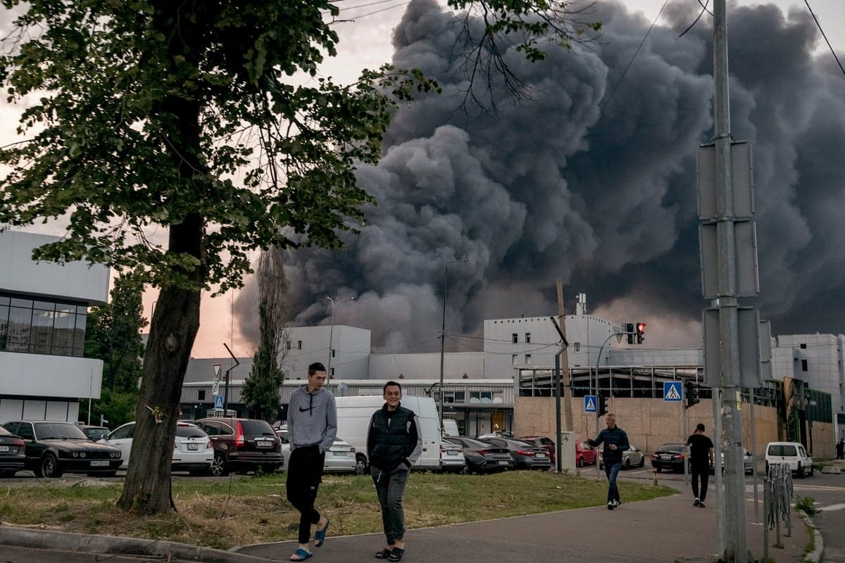 Ukraine-Russia war latest: Two killed after Putin’s forces launch massive drone strike on Kharkiv