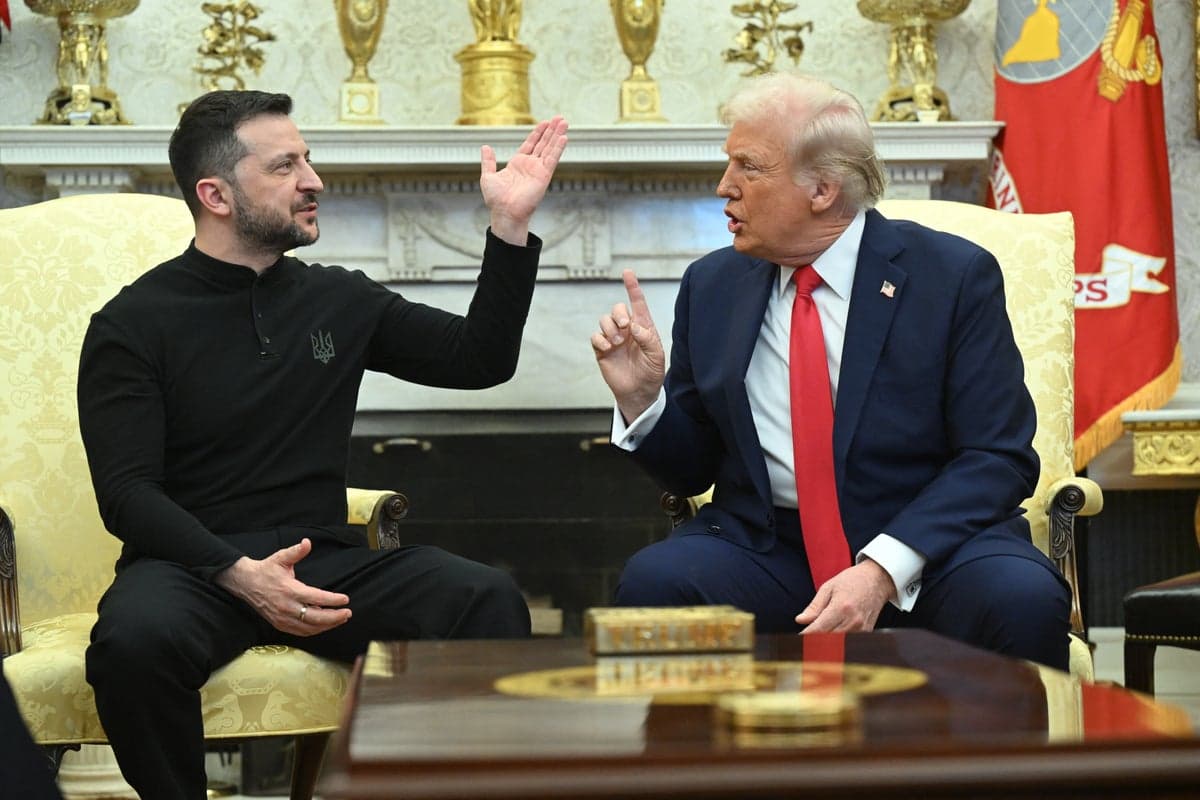 Ukraine-Russia war latest: Trump tells Zelensky to give up Crimea and Nato ambitions ahead of high-stakes meeting