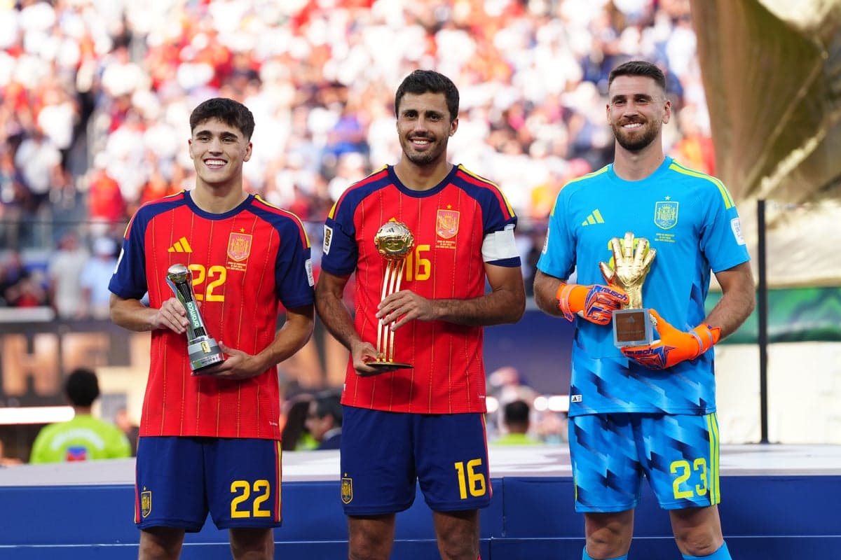 Spain sweep World Cup 2026 awards with Rodri, Unai Simon and Pau Cubarsi