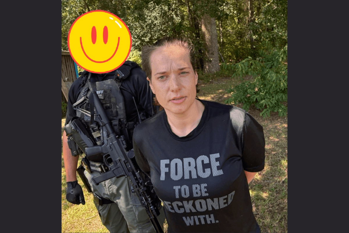 Murder suspect wearing ‘force to be reckoned with’ shirt is caught after multi-state manhunt