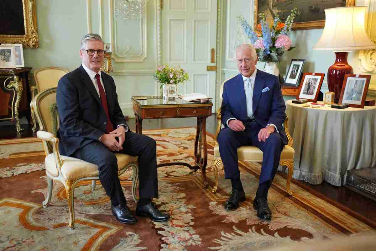King tells Starmer ‘you must be exhausted’ in first private audience