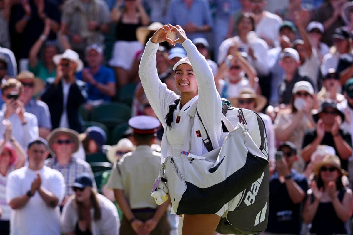 Alexandra Eala’s Wimbledon fairytale ends in battling defeat to Jasmine Paolini