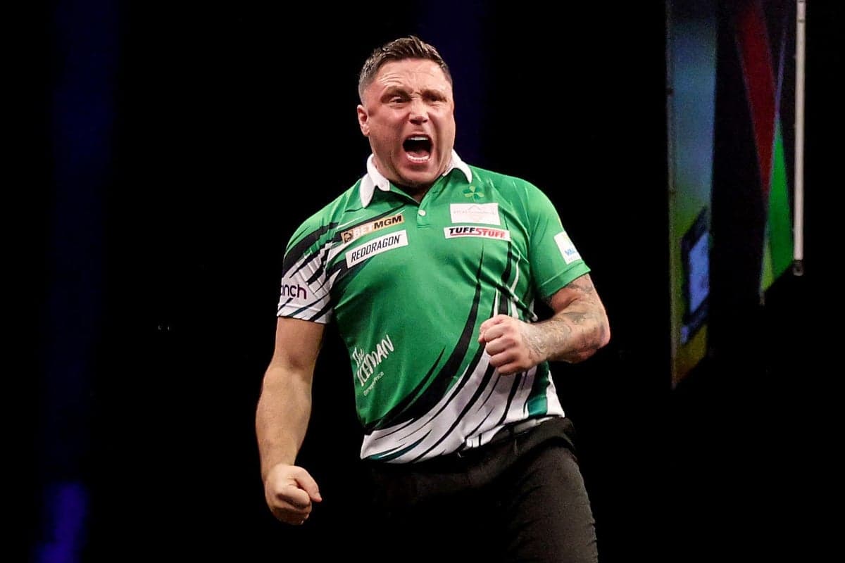 Gerwyn Price beats Nathan Aspinall for Premier League Darts win in Dublin