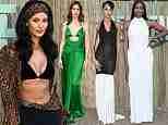 Maya Jama flashes her toned abs in a fierce animal print look as she joins glamorous Alexa Chung, Jourdan Dunn and Venus Williams at the annual star-studded Serpentine Gallery summer soiree