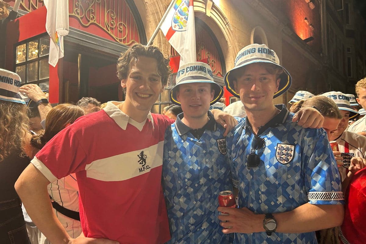 ‘As long as they bring it home’: Fans prepare for late night as England v Mexico delayed