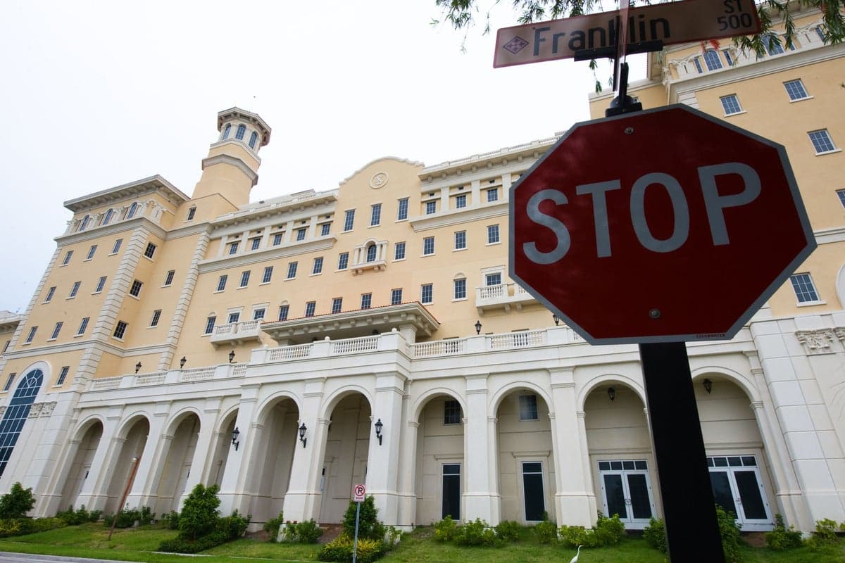 Scientologists approved to build large auditorium in Florida community as residents weigh lawsuits to stop the project 