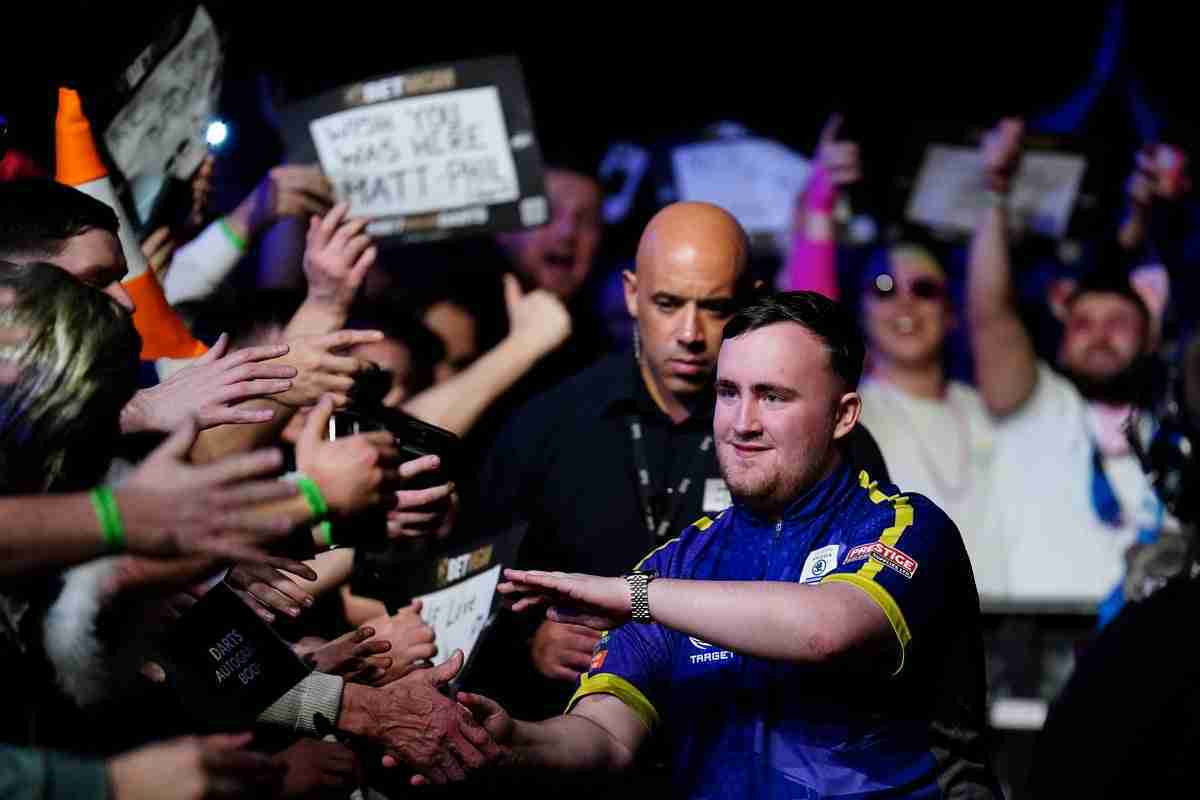 Luke Littler hits perfect leg en route to winning Belgian Open