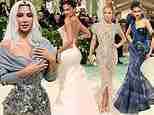 Met Gala 2024: Kim Kardashian's astonishing waistline sends shockwaves through event as she leads red carpet arrivals alongside sister Kylie Jenner, Jennifer Lopez and Zendaya on fashion world's biggest night