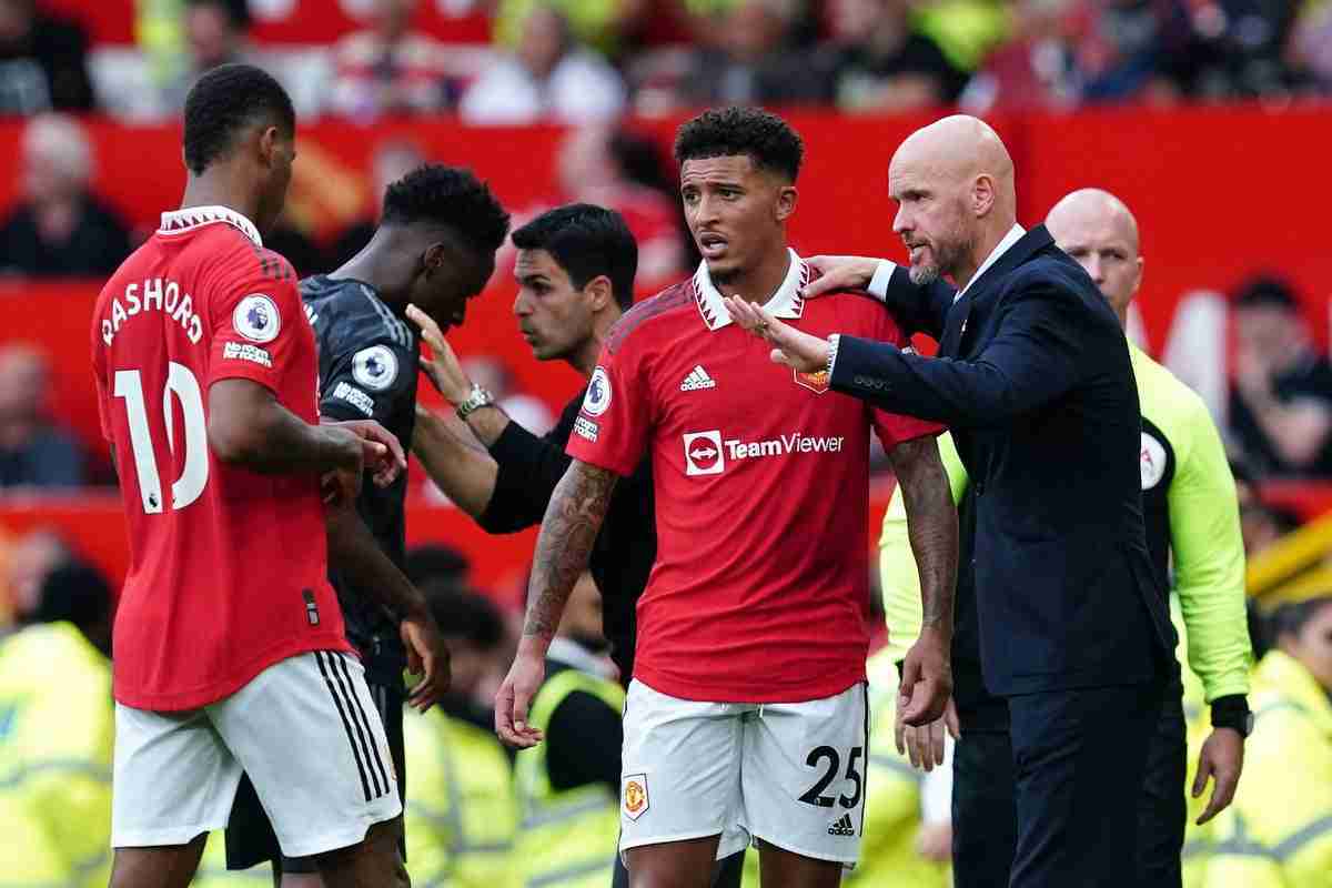 He knows what he has to do – Erik ten Hag on Jadon Sancho’s Man Utd future