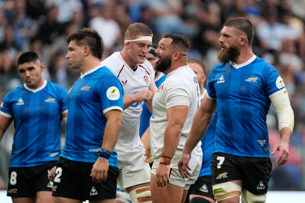 Cards, chaos and controversy: How England just about clung on for Argentina victory