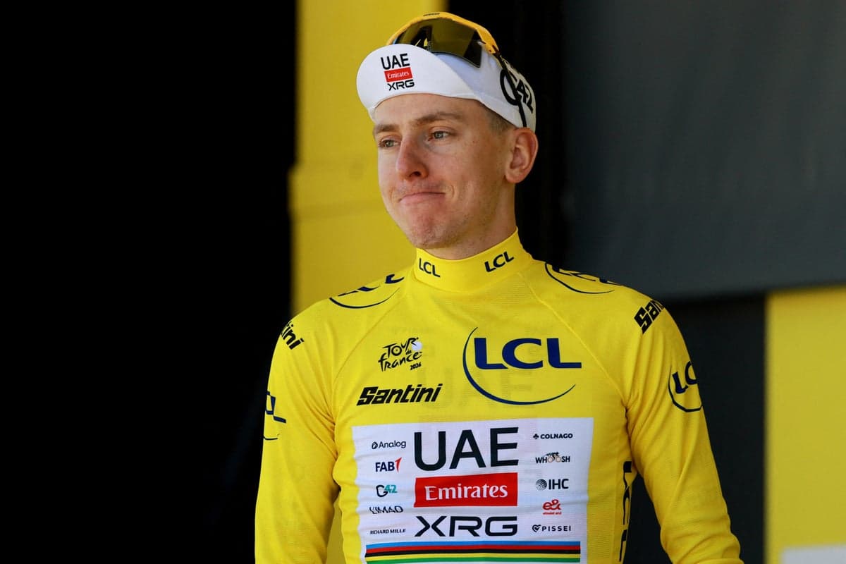 Tadej Pogacar wins stage three of Tour de France to take yellow jersey from Jonas Vingegaard