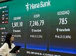 A warning from South Korea where fears of the great AI bubble have sent shares crashing: RUTH SUNDERLAND