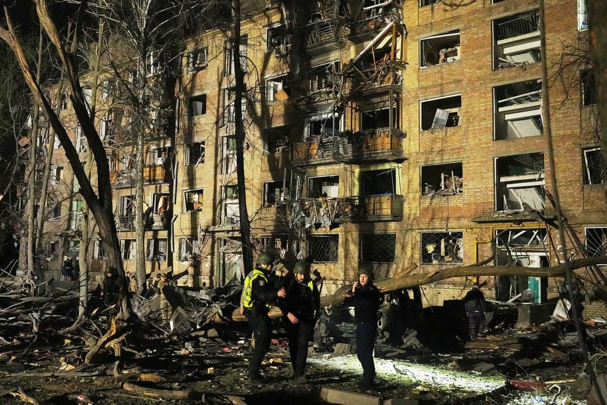 Ukraine-Russia war latest: Trump in rare rebuke warns Putin to ‘STOP’ after attack on Kyiv kills 12