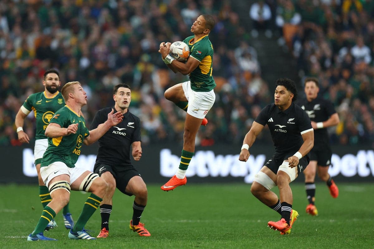 Springboks edge fiery clash against New Zealand to edge 2-1 ahead in series