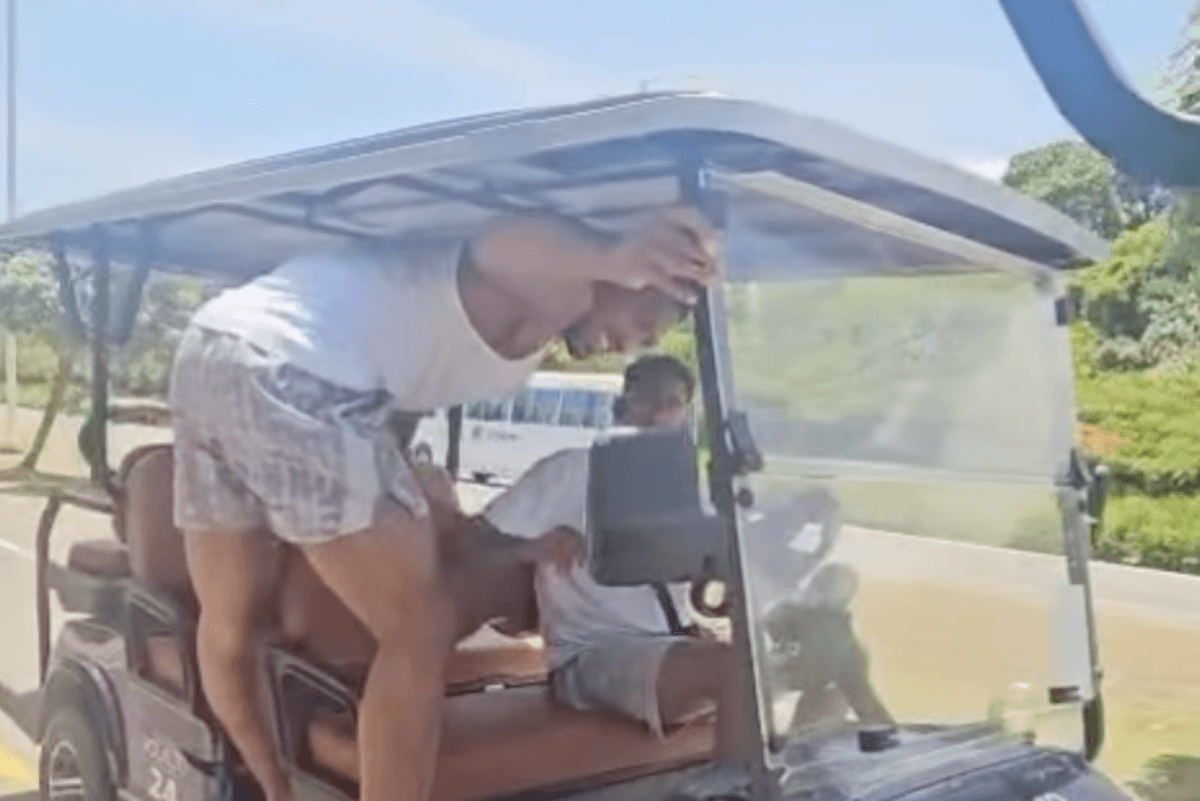 Anthony Joshua condemned for ‘reckless and stupid’ golf-cart antics, months after car crash