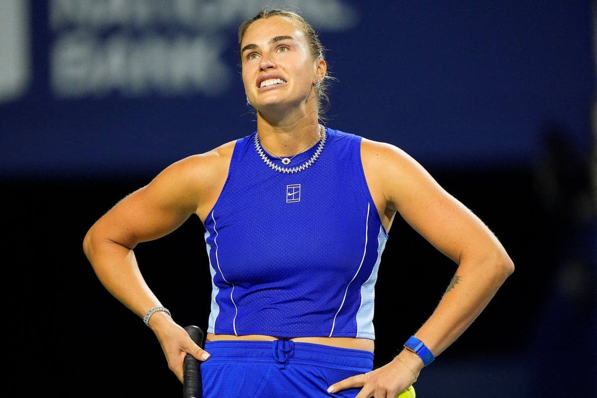 Aryna Sabalenka’s misfiring form continues in Canadian Open shock 