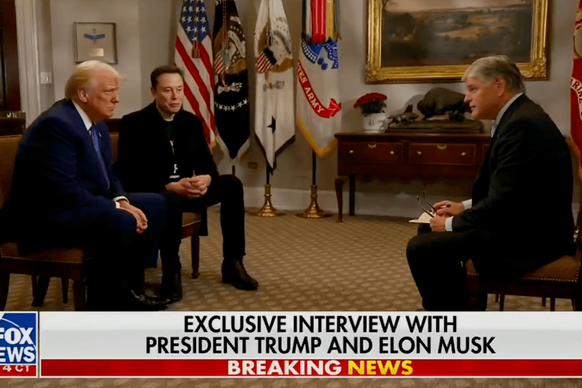 Trump and Musk sit for Hannity interview as president blames Ukraine for Russia invasion: Live updates