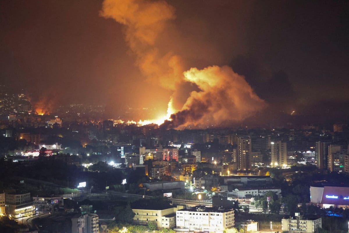 Israel-Lebanon live: Israel launches new strikes on Beirut after targeting Hezbollah headquarters