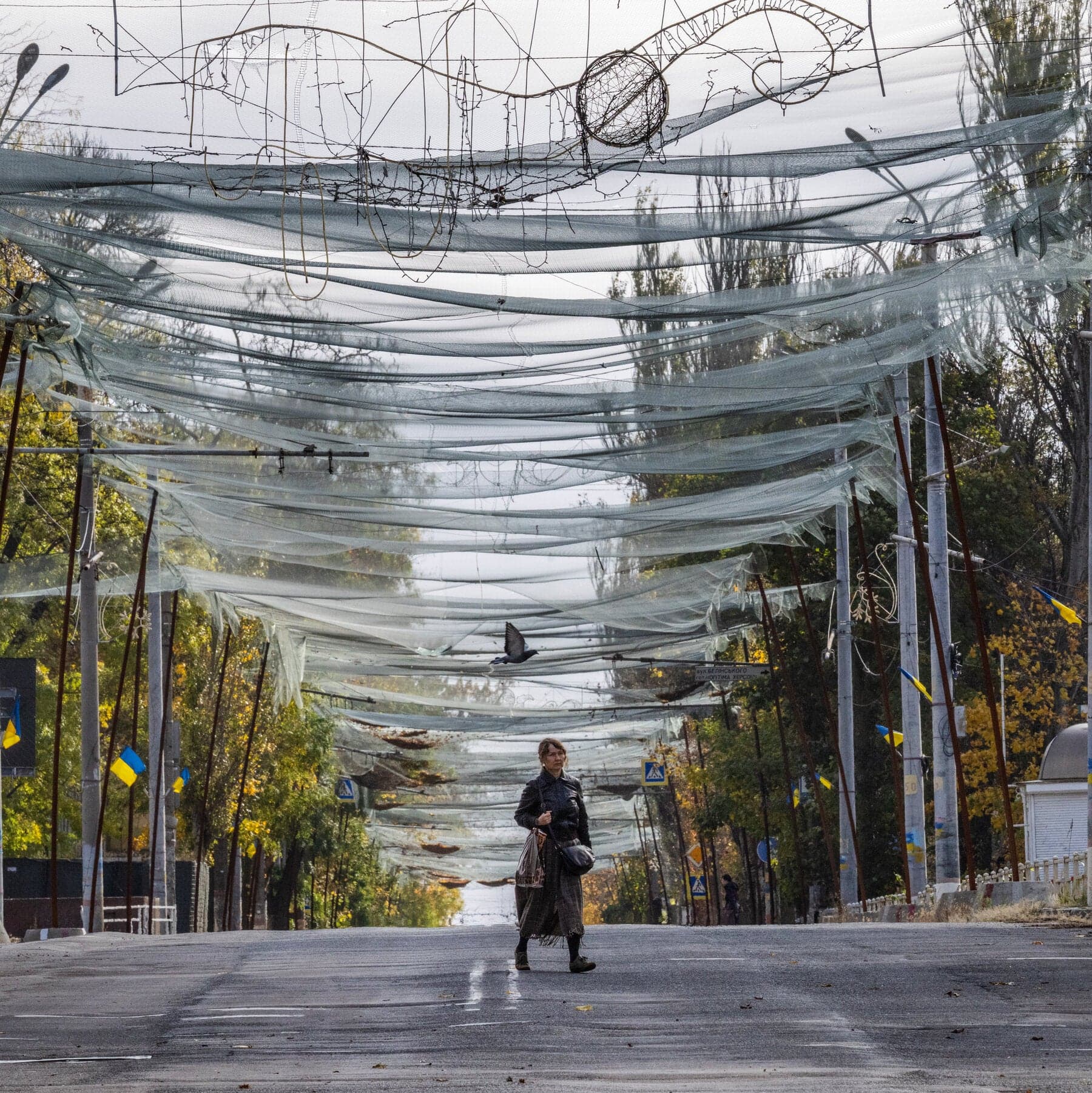 A Ukrainian City in the Kill Zone Relishes a Moment of Peace