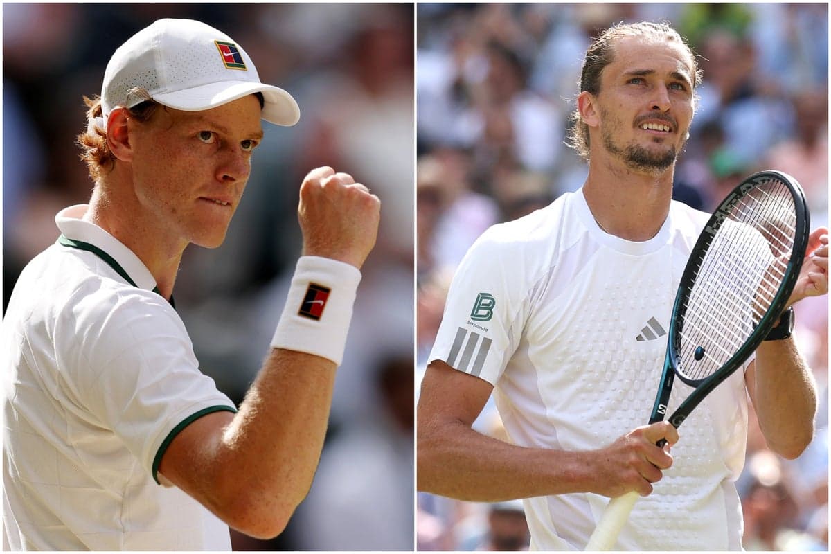 When is Wimbledon men’s final? Jannik Sinner v Alexander Zverev start time and how to watch