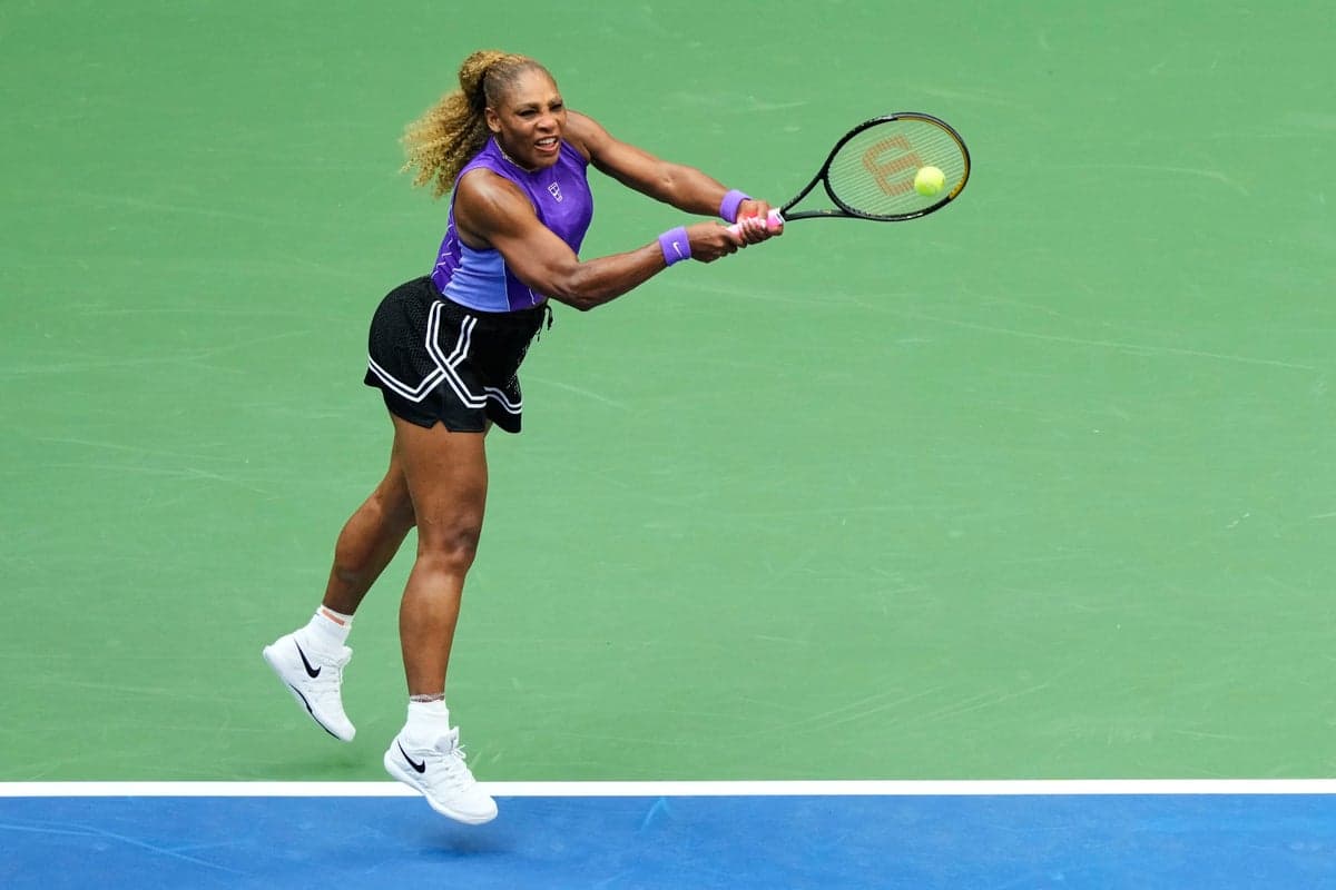 Serena Williams’ body double in ‘King Richard’ loses in her US Open debut
