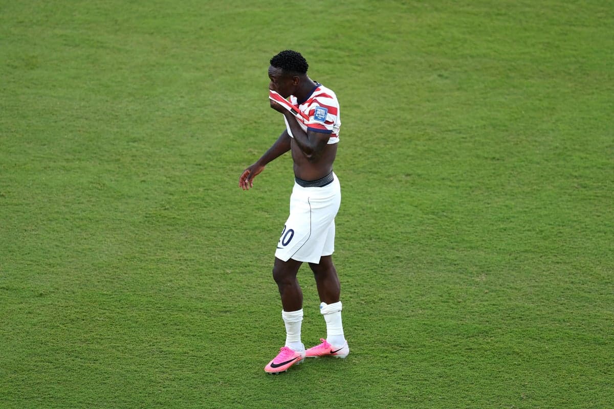 How many games will Folarin Balogun miss after red card? And who will replace USA striker against Belgium?