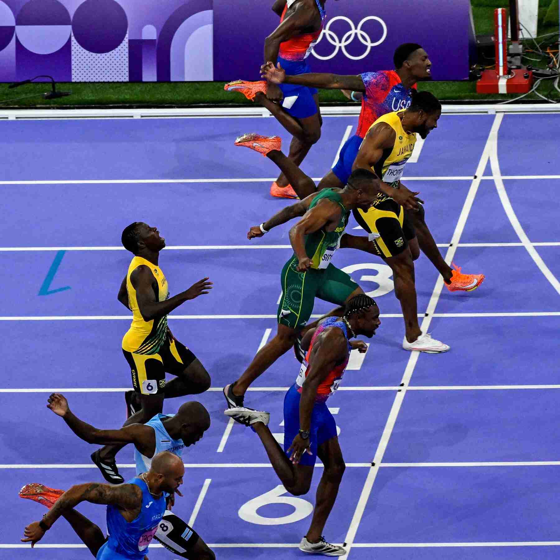 Noah Lyles Wins 100-Meter Gold in Dramatic Photo Finish