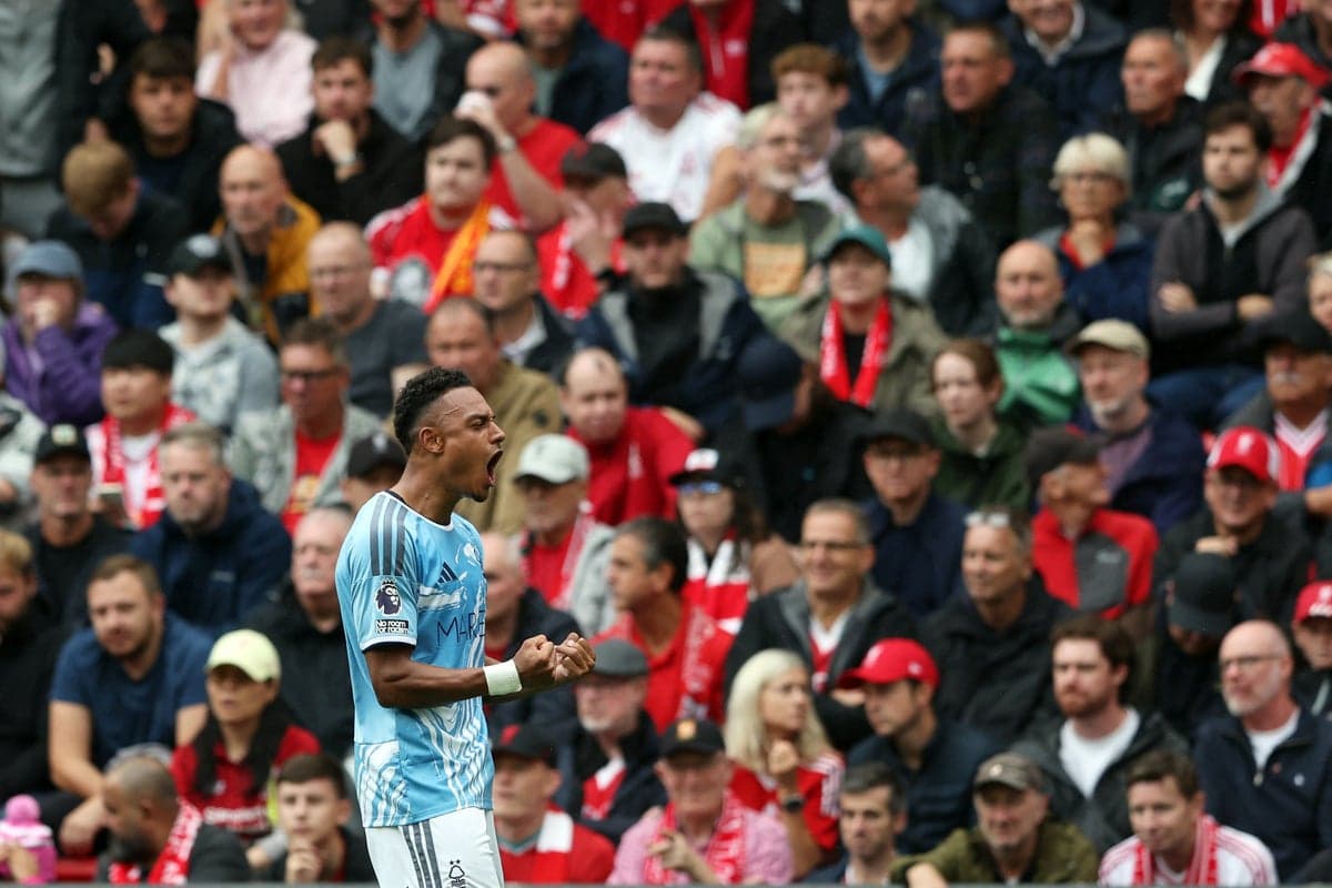 Liverpool v Nottingham Forest LIVE: Dan Ndoye gives visitors deserved lead at Anfield to end goal drought