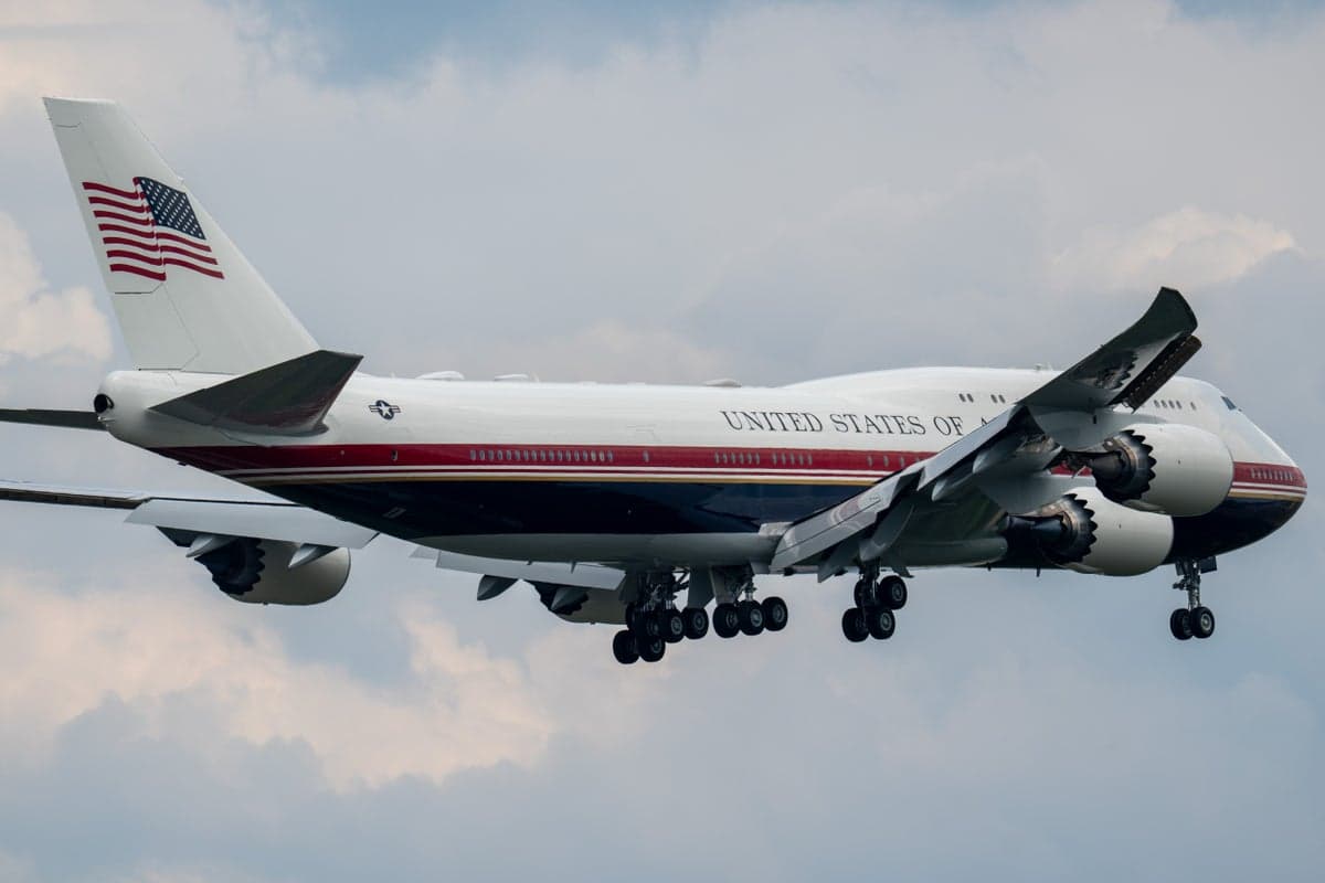 Trump to fly on new Air Force One donated by Qatar for first time