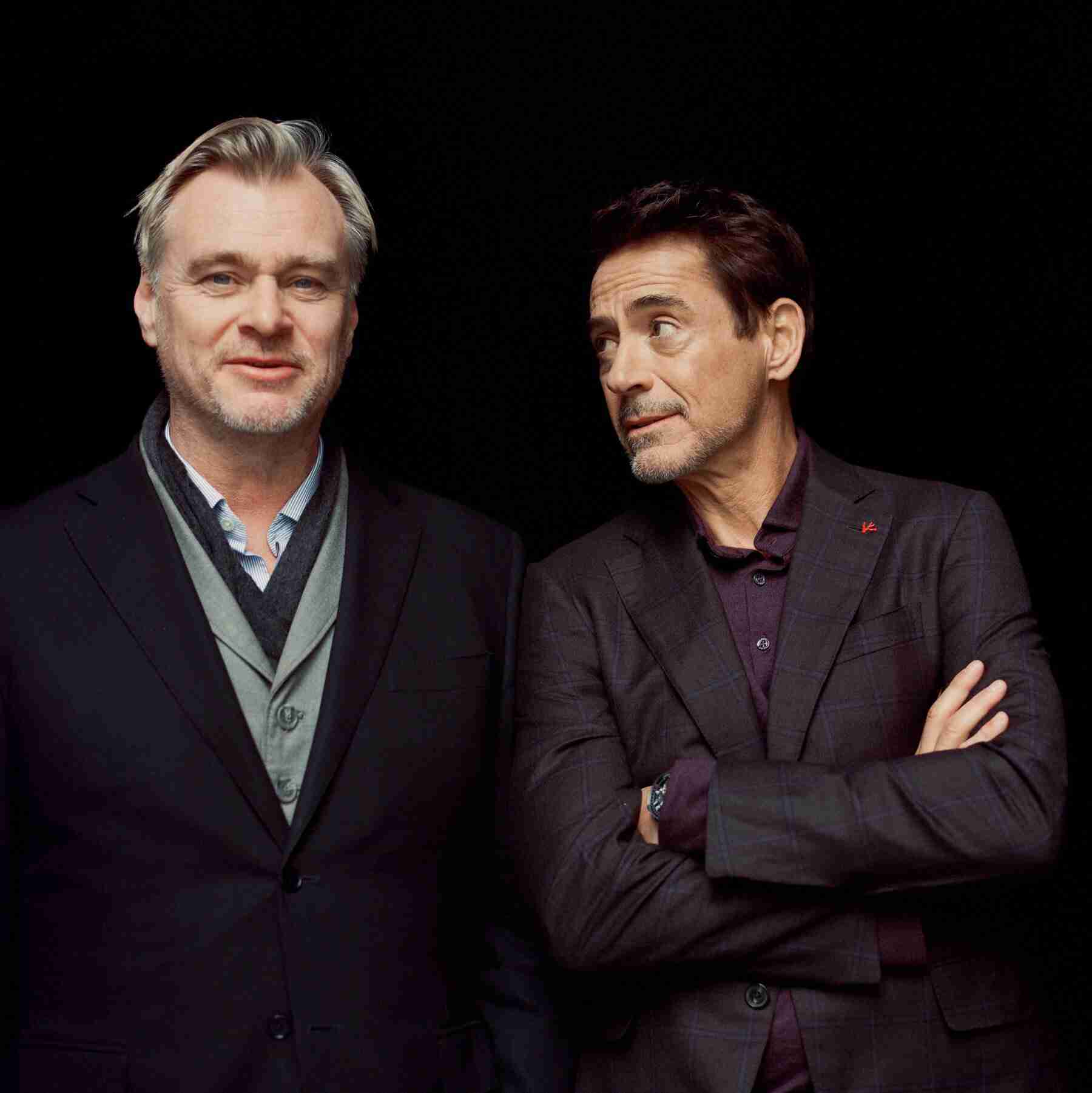 Robert Downey Jr. and Christopher Nolan on ‘Oppenheimer.’