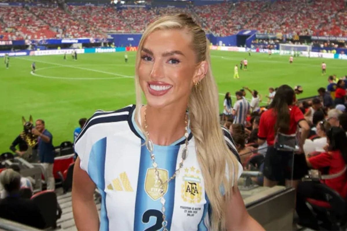 The former Lioness now cheering on Argentina in the World Cup