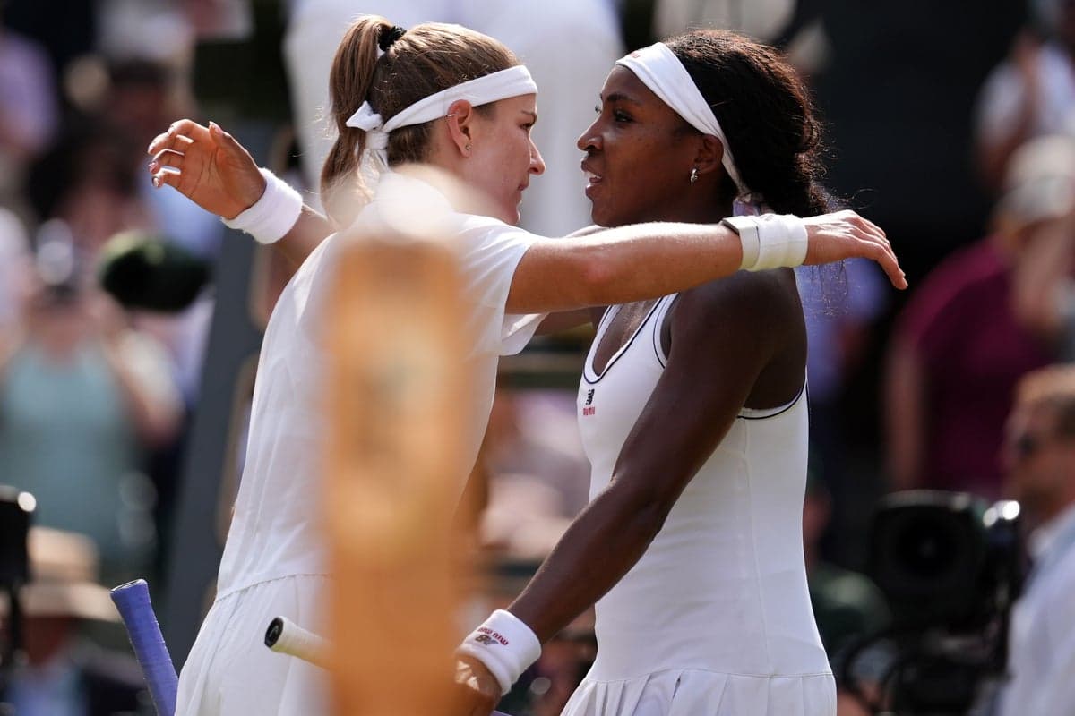 Coco Gauff squanders match point as Karolina Muchova reaches Wimbledon final