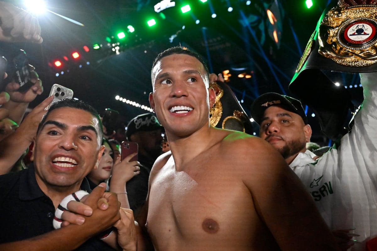 Canelo Alvarez addresses David Benavidez ‘duck’ accusations after rearranging fight: ‘It’s not fair’