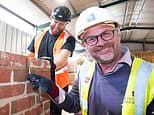 Can a pasty office worker who's lost their job to AI in midlife really retrain as a bricklayer - and earn £90K? TOBY WALNE picks up his trowel to find out
