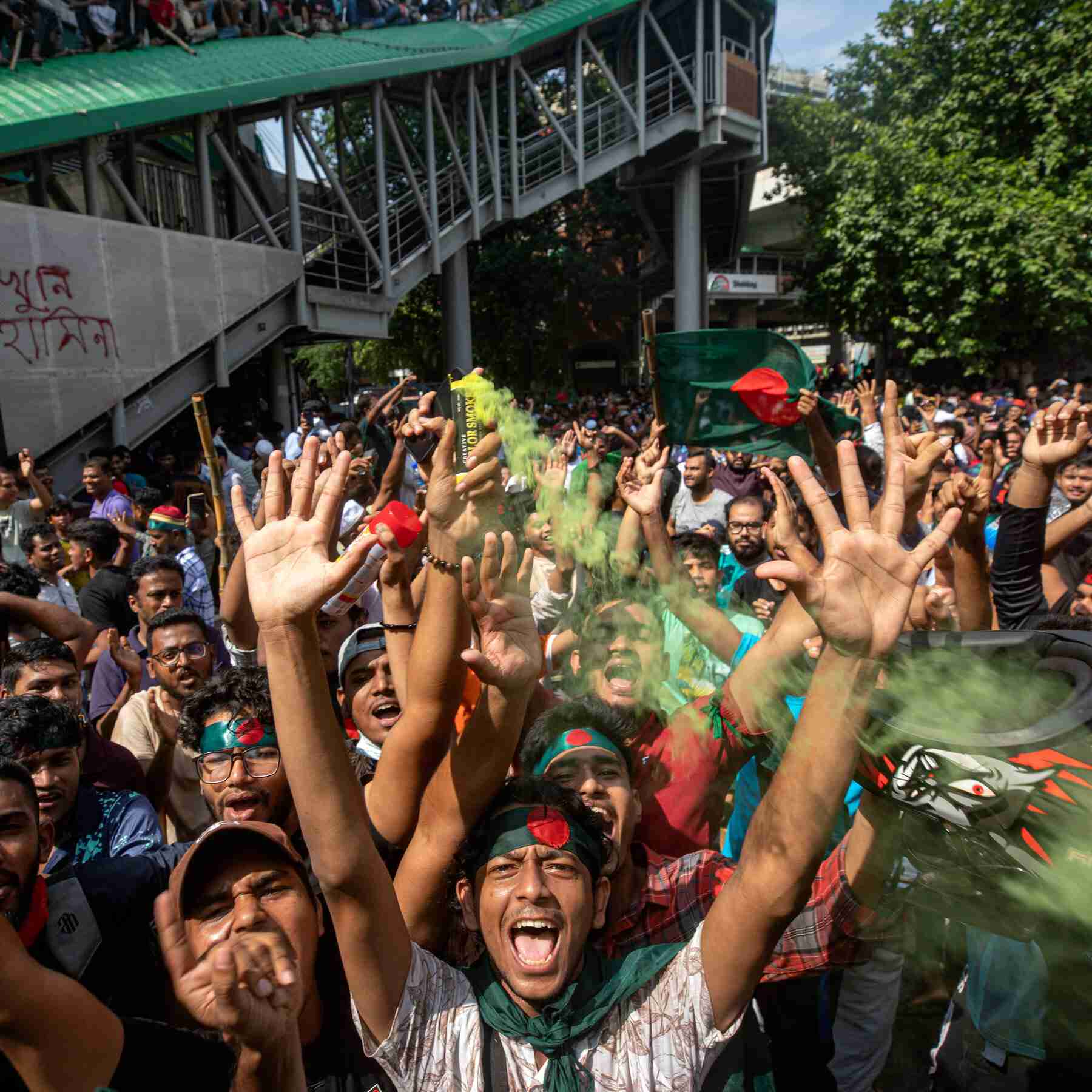 Bangladesh’s Leader Resigns and Flees Country After Protests