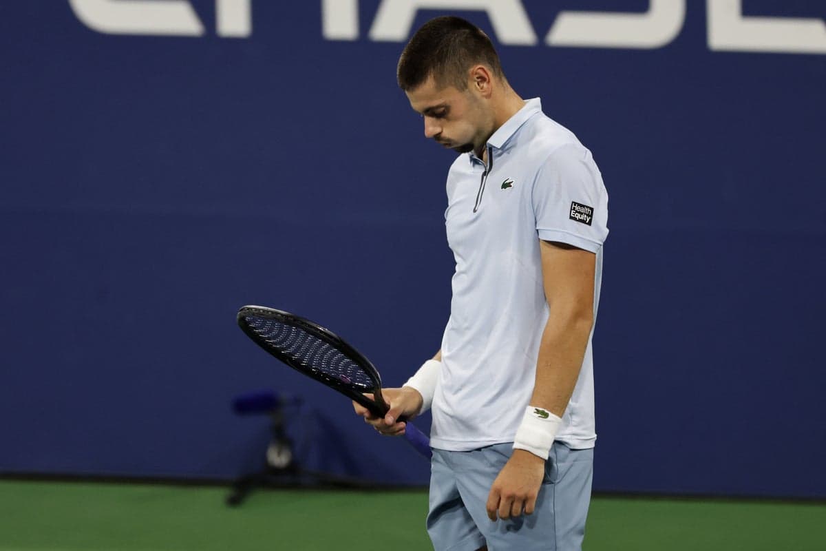 Lucky loser misses shot at US Open history in defeat from match point up