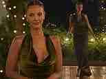 Maya Jama looks sensational in a plunging green velvet dress as Love Island: All Stars viewers claim she is the 'sexiest women on earth'