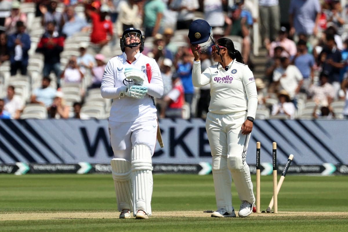 England suffer heavy defeat in historic Test as India romp to victory at Lord’s