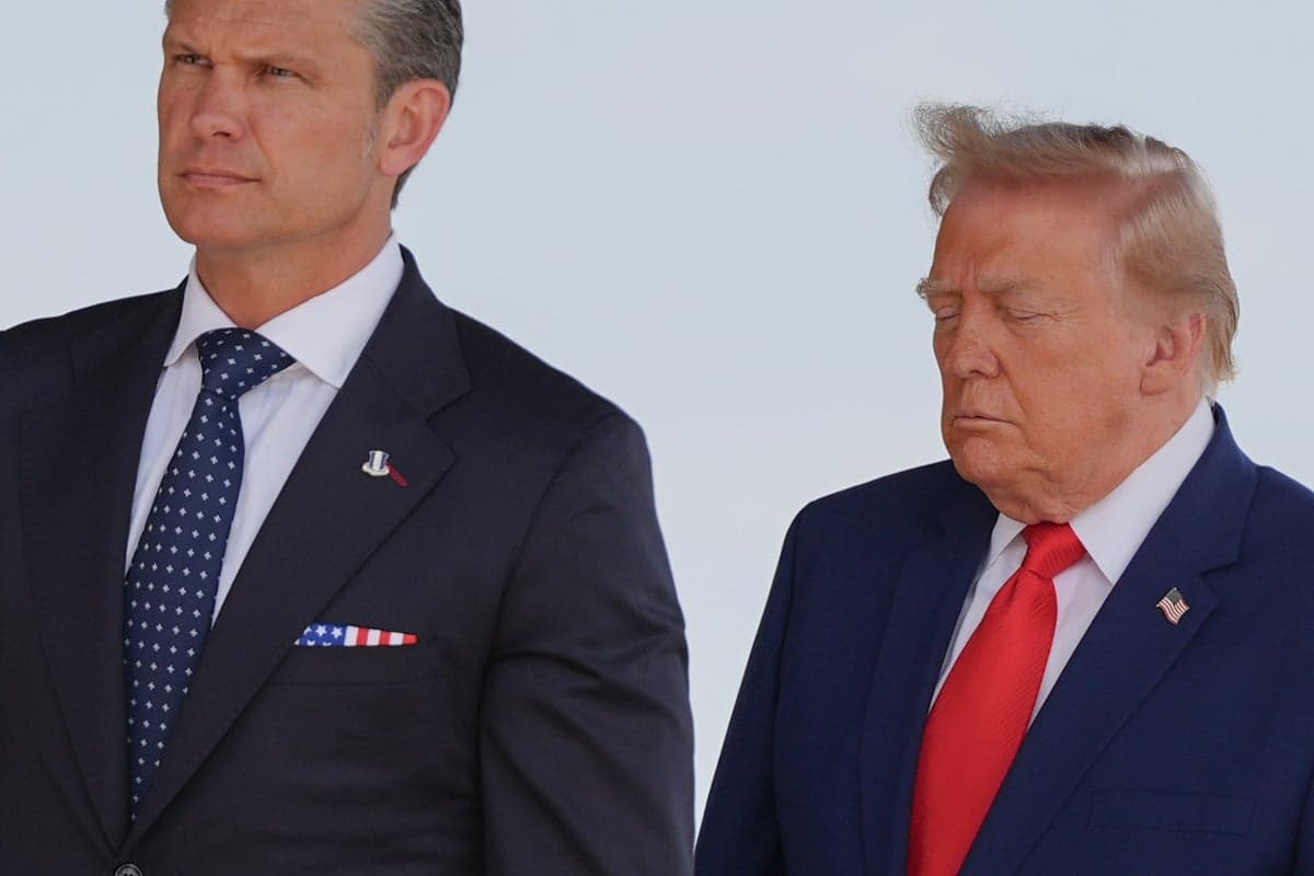 Trump makes his feelings clear about Pete Hegseth after ‘treasonous leakers’ rant over weapons stockpile