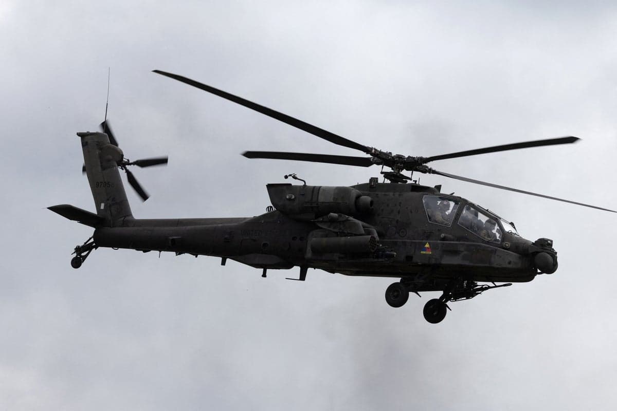 Downed US Apache helicopter in Strait of Hormuz was involved in secret oil operation: report