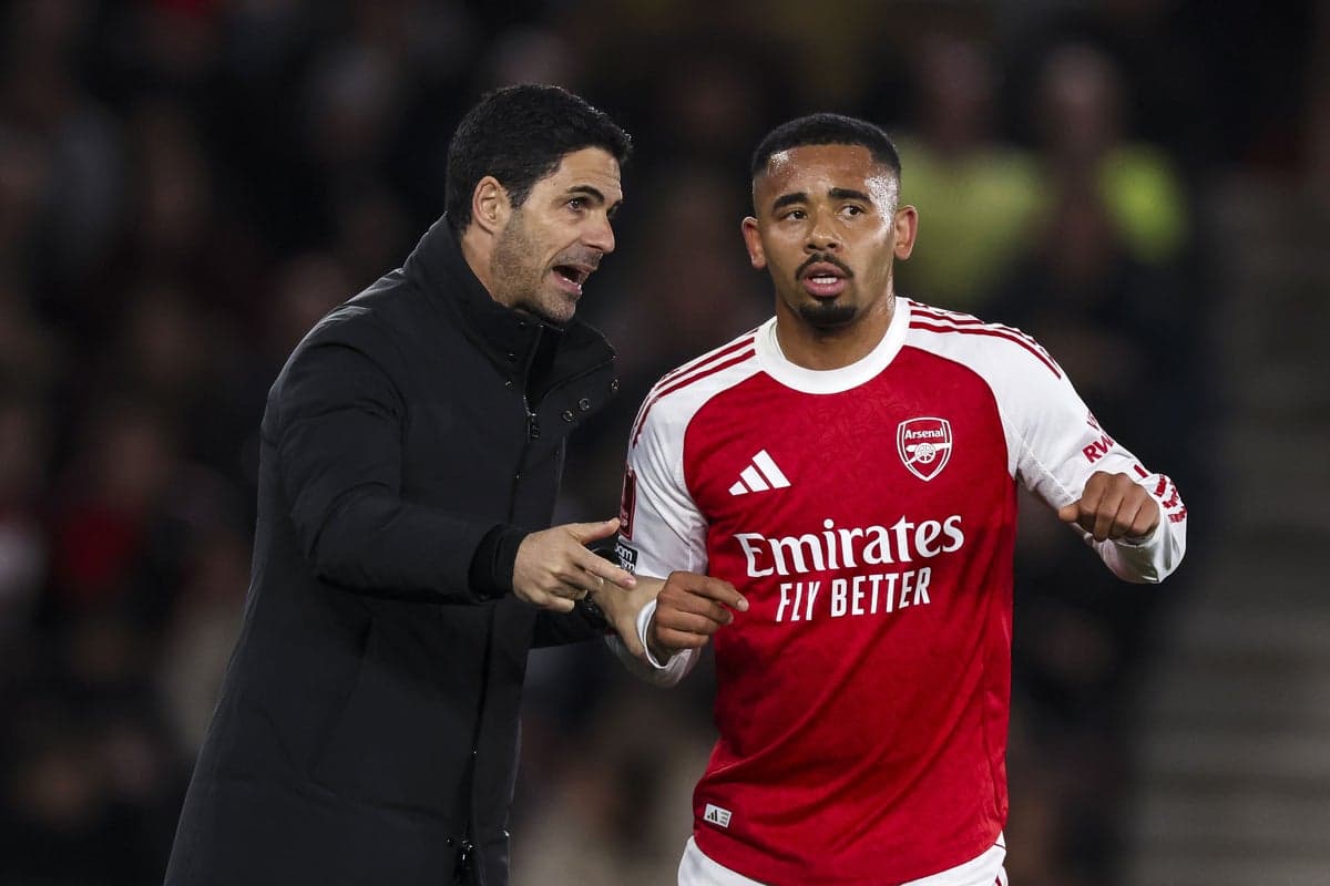 Mikel Arteta responds to Gabriel Jesus criticism over Arsenal exit treatment