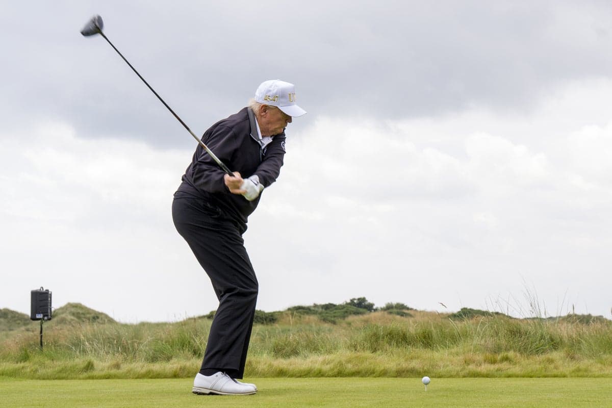 Harry Kane shares what shocked him while playing golf with Donald Trump