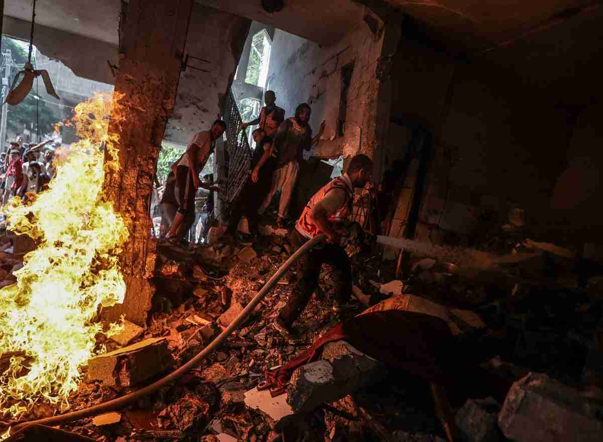 Gaza quintuplets killed in suspected Israeli attack as Antony Blinken arrives to push ceasefire deal